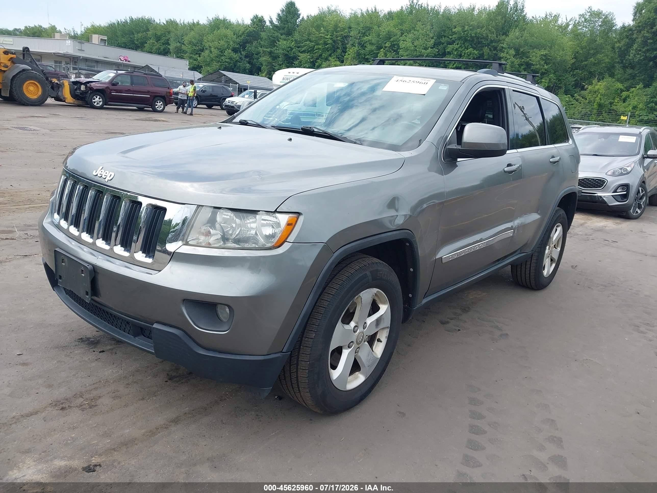 2013 Jeep Grand Cherokee Laredo Black vin: 1C4RJFAG3DC513878