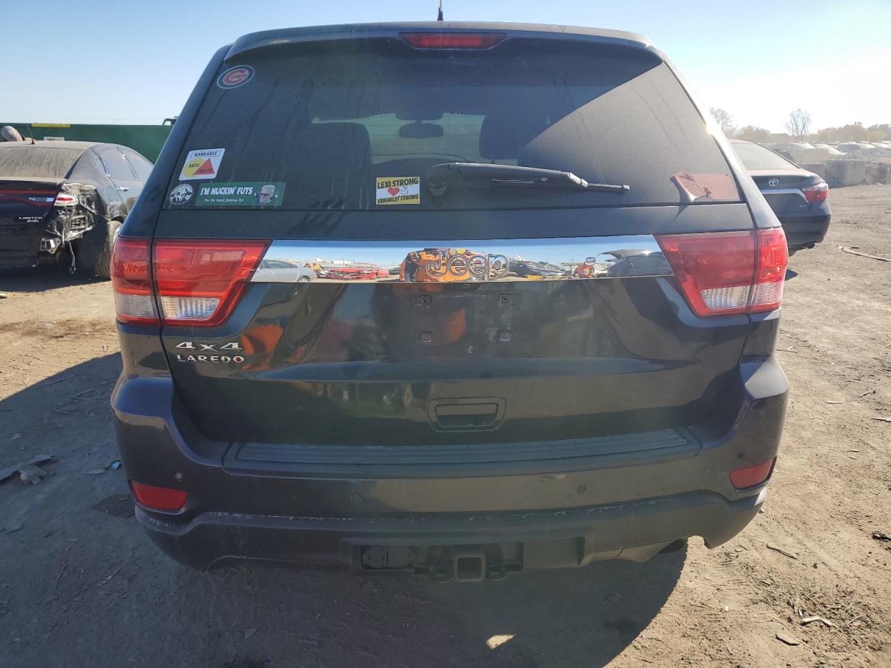 2013 Jeep Grand Cherokee Laredo Черный vin: 1C4RJFAG3DC518305
