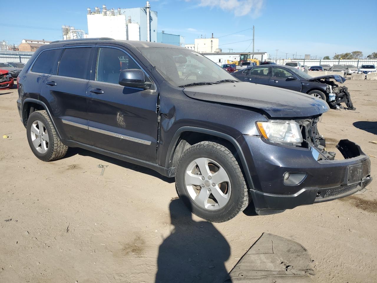 2013 Jeep Grand Cherokee Laredo Черный vin: 1C4RJFAG3DC518305