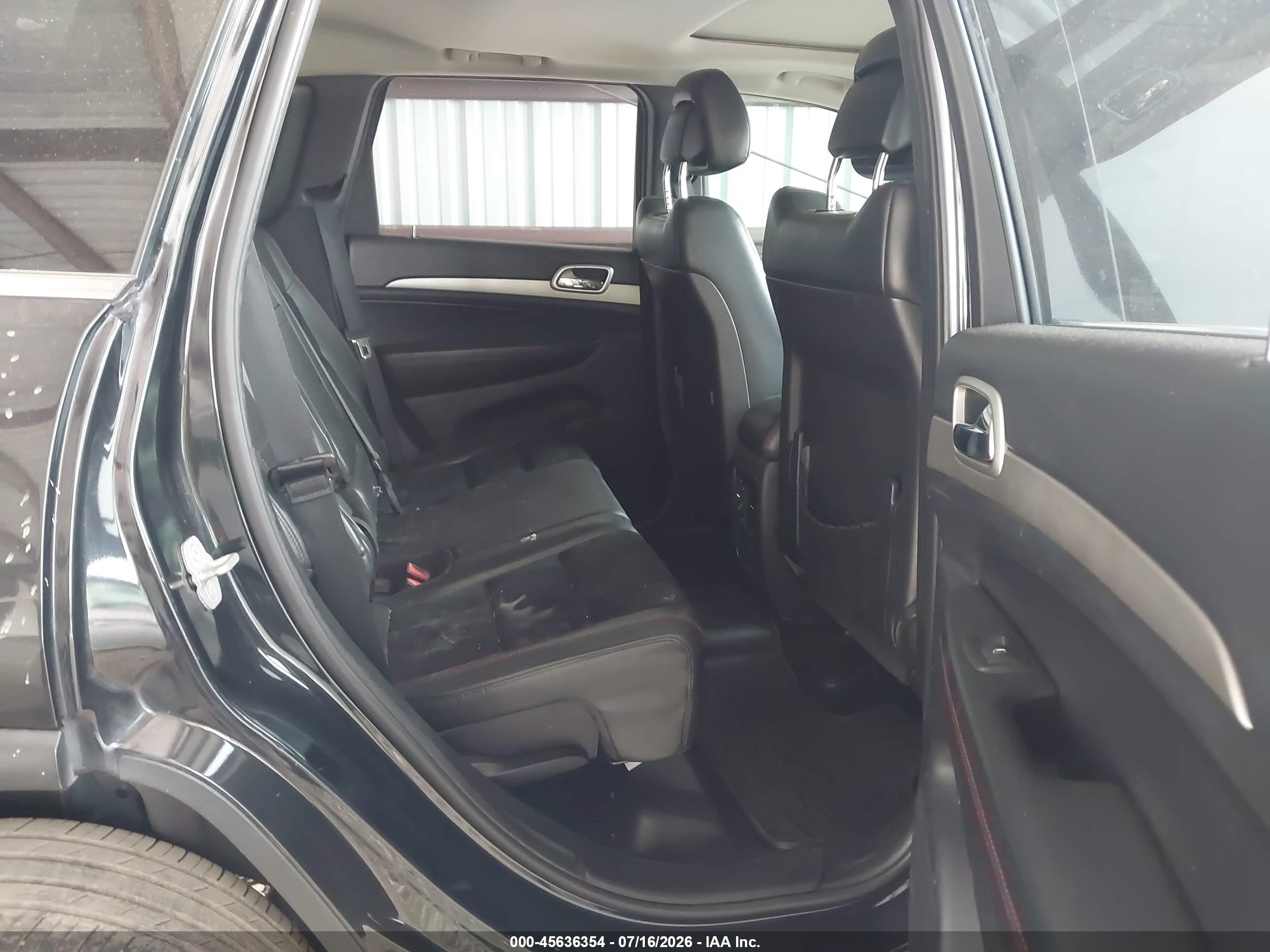 2013 Jeep Grand Cherokee Laredo Trailhawk Black vin: 1C4RJFAG3DC619506