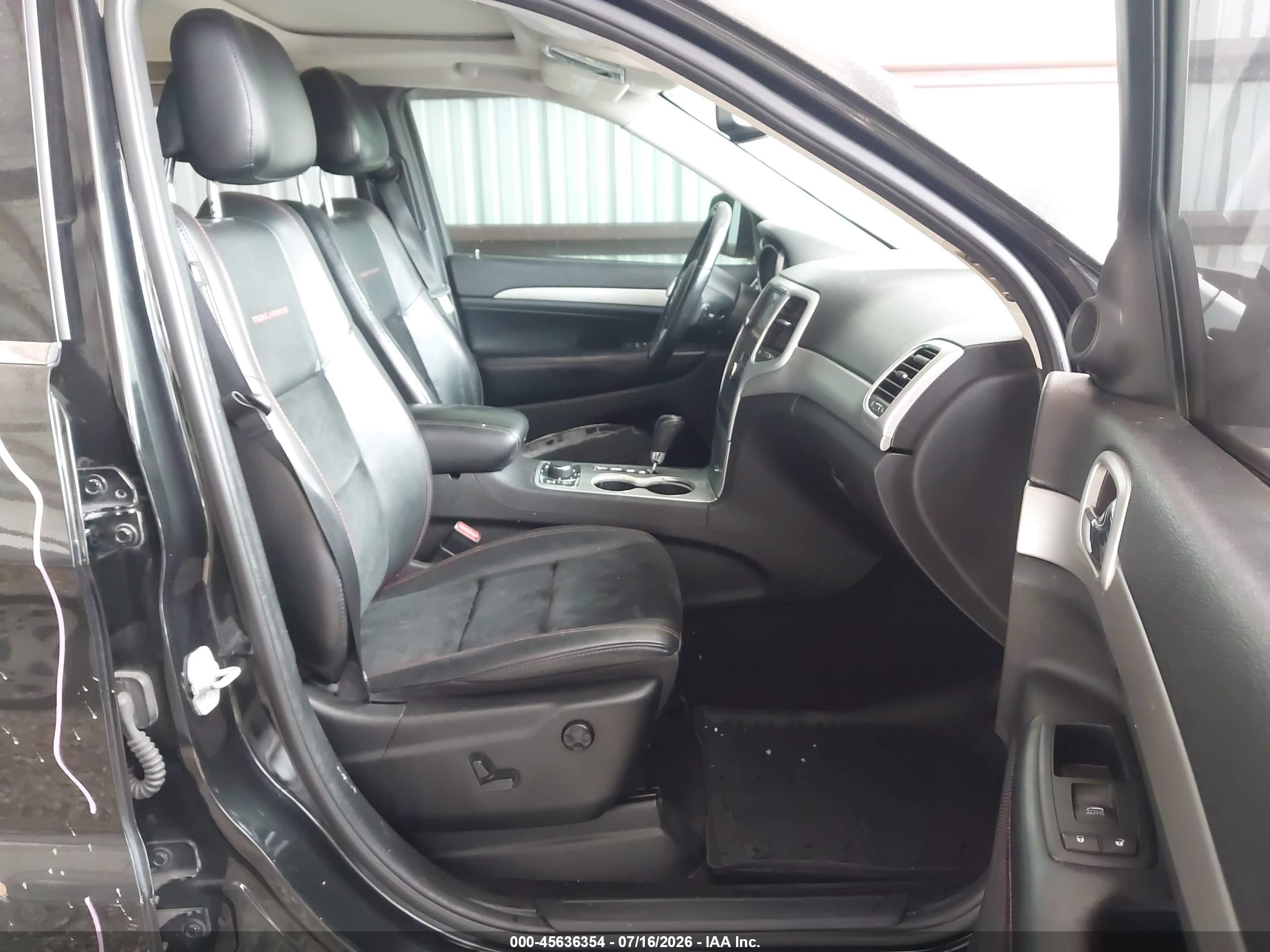 2013 Jeep Grand Cherokee Laredo Trailhawk Black vin: 1C4RJFAG3DC619506