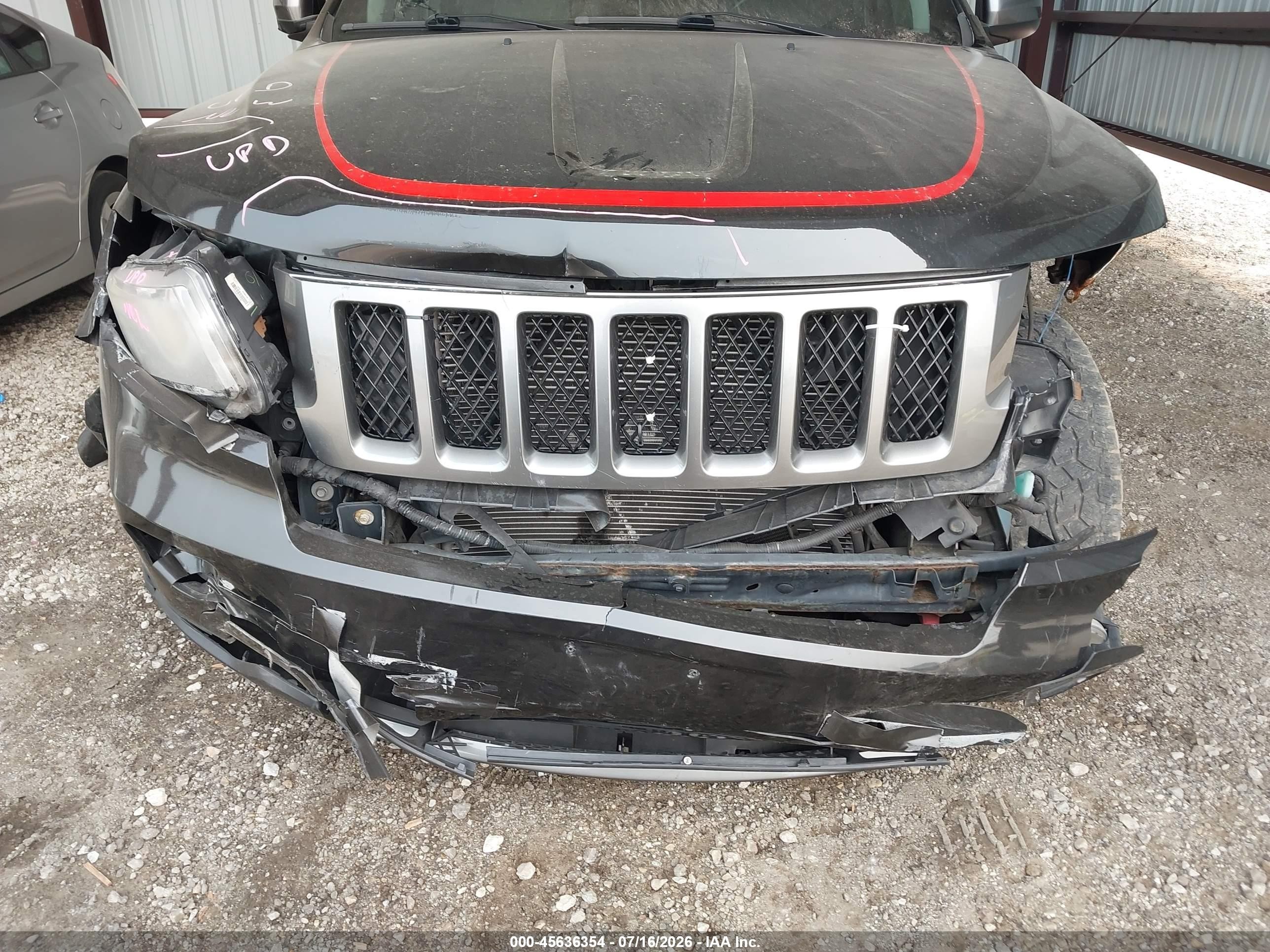 2013 Jeep Grand Cherokee Laredo Trailhawk Black vin: 1C4RJFAG3DC619506