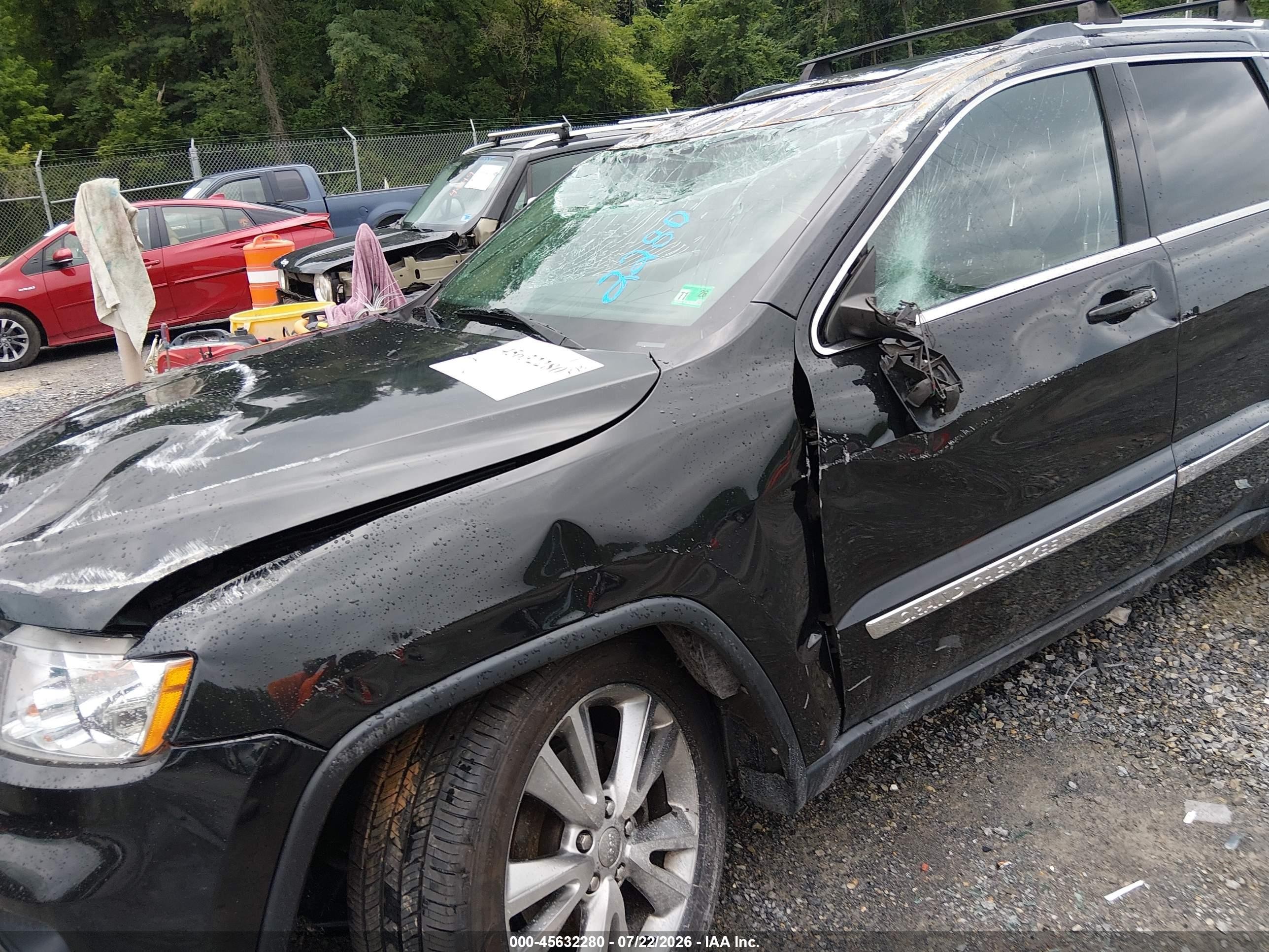 2013 Jeep Grand Cherokee Laredo Черный vin: 1C4RJFAG3DC631008
