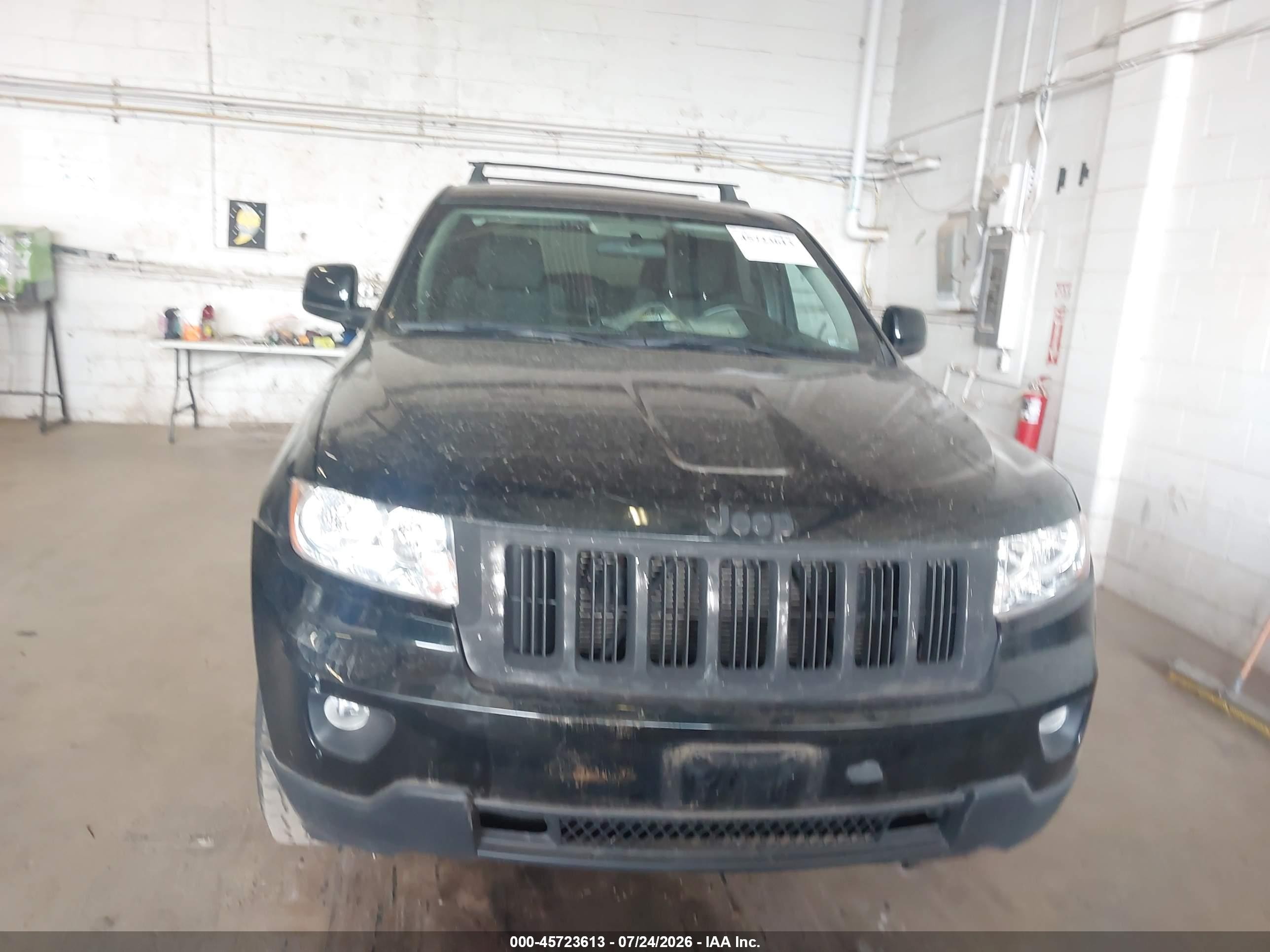 2013 Jeep Grand Cherokee Laredo Black vin: 1C4RJFAG3DC633275