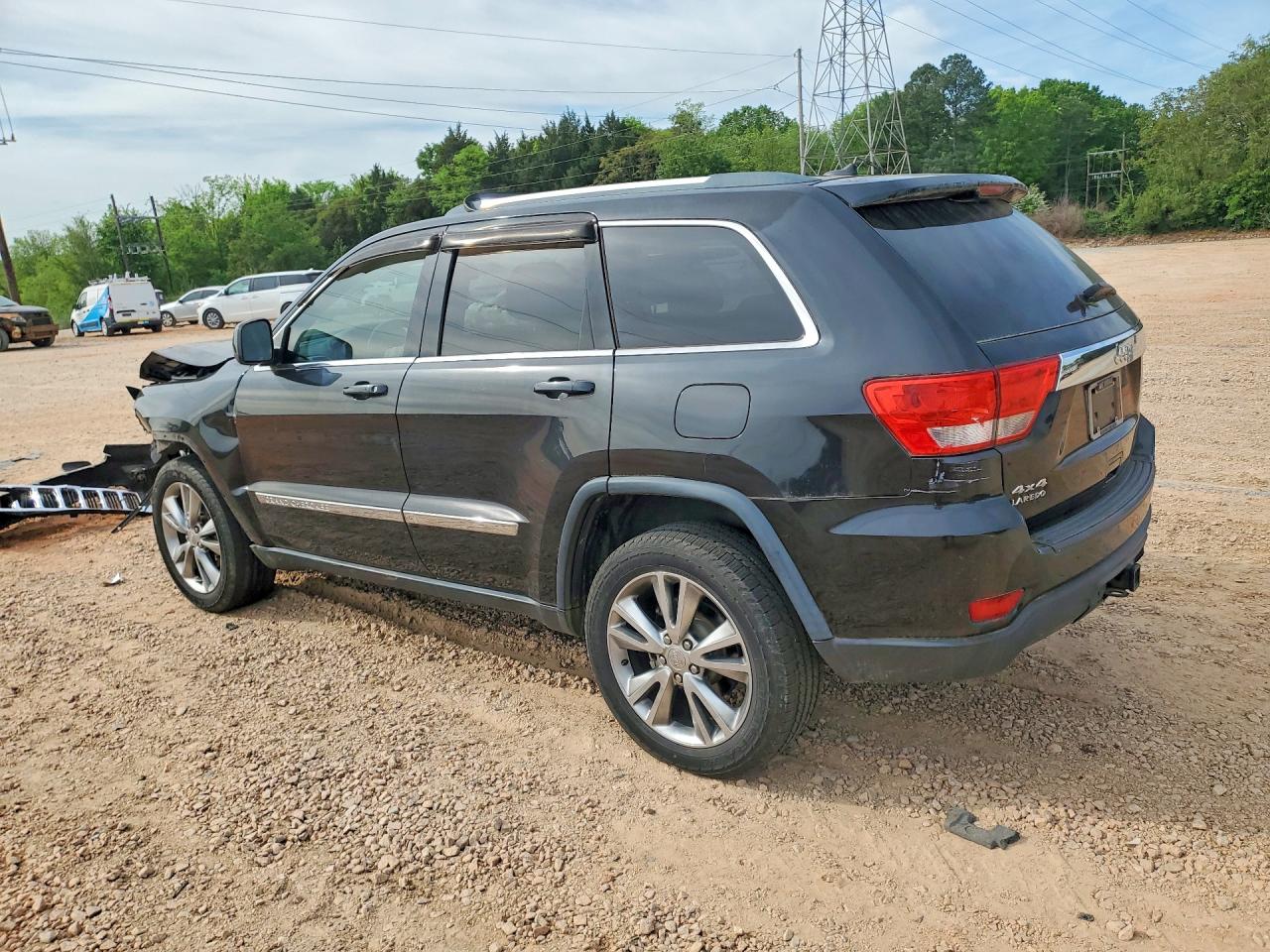 2013 Jeep Grand Cherokee Laredo Black vin: 1C4RJFAG3DC636354