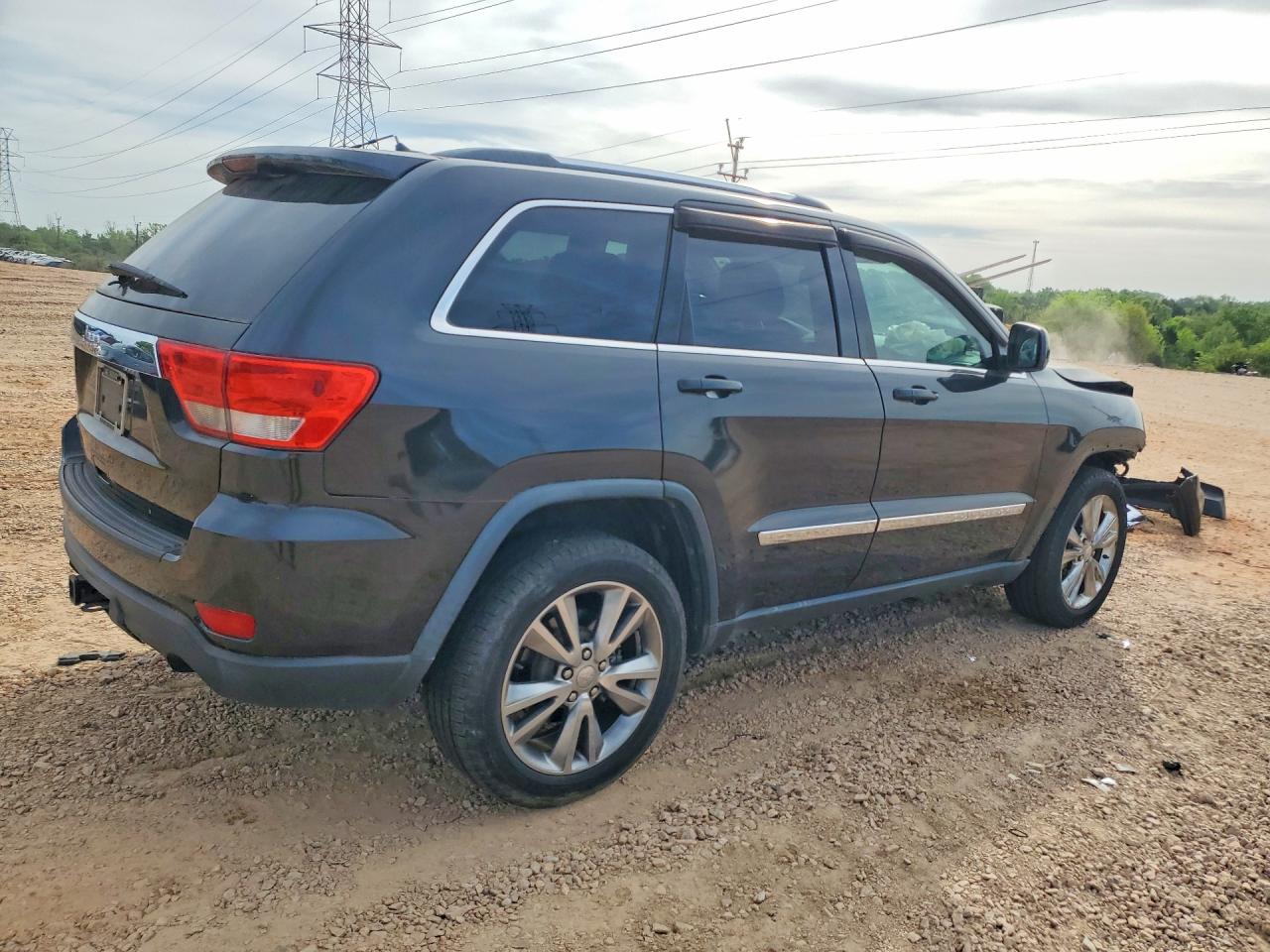 2013 Jeep Grand Cherokee Laredo Black vin: 1C4RJFAG3DC636354
