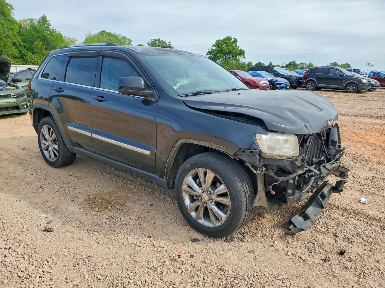 2013 Jeep Grand Cherokee Laredo Black vin: 1C4RJFAG3DC636354