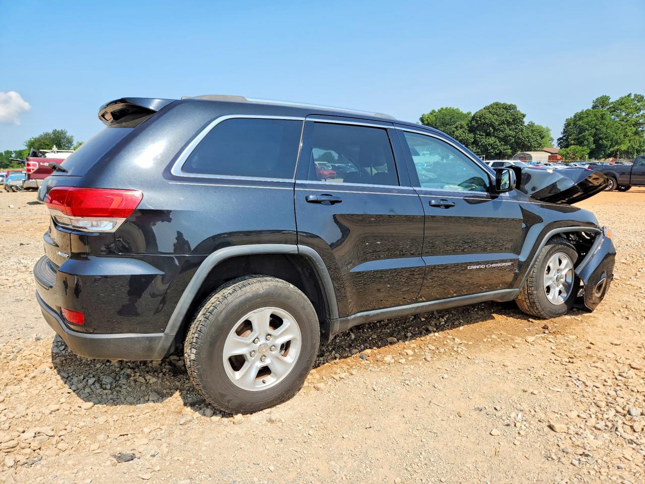 2014 Jeep Grand Cherokee Laredo Black vin: 1C4RJFAG3EC104930