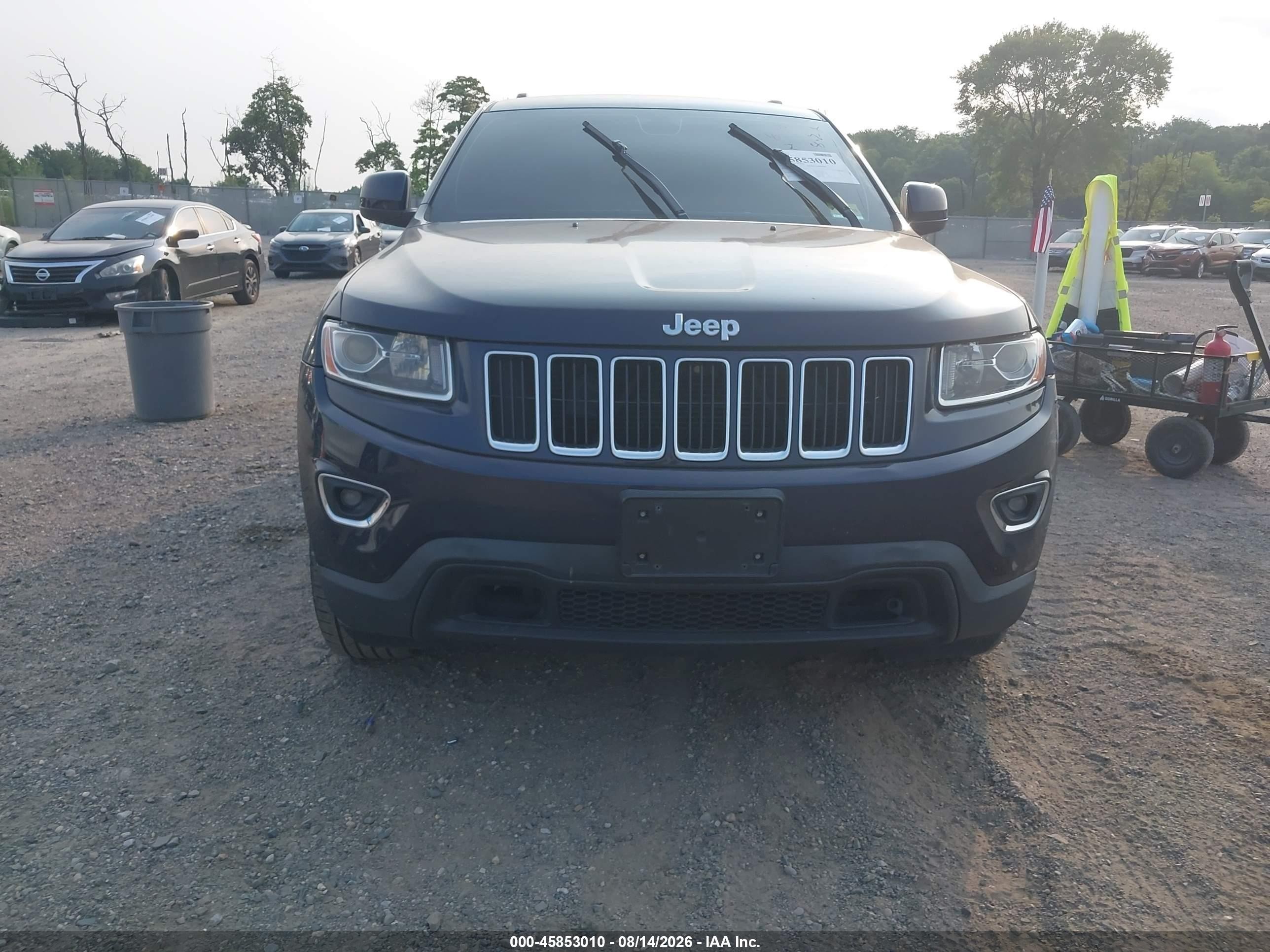 2014 Jeep Grand Cherokee Laredo Blue vin: 1C4RJFAG3EC109867