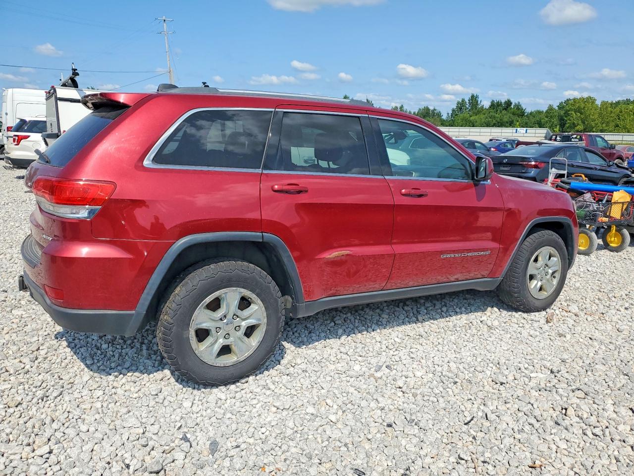 2014 Jeep Grand Cherokee Laredo Red vin: 1C4RJFAG3EC124417