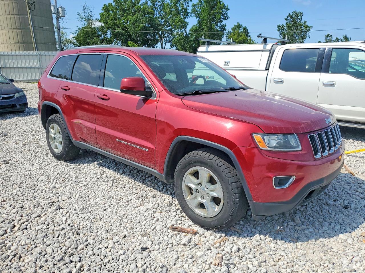 2014 Jeep Grand Cherokee Laredo Red vin: 1C4RJFAG3EC124417