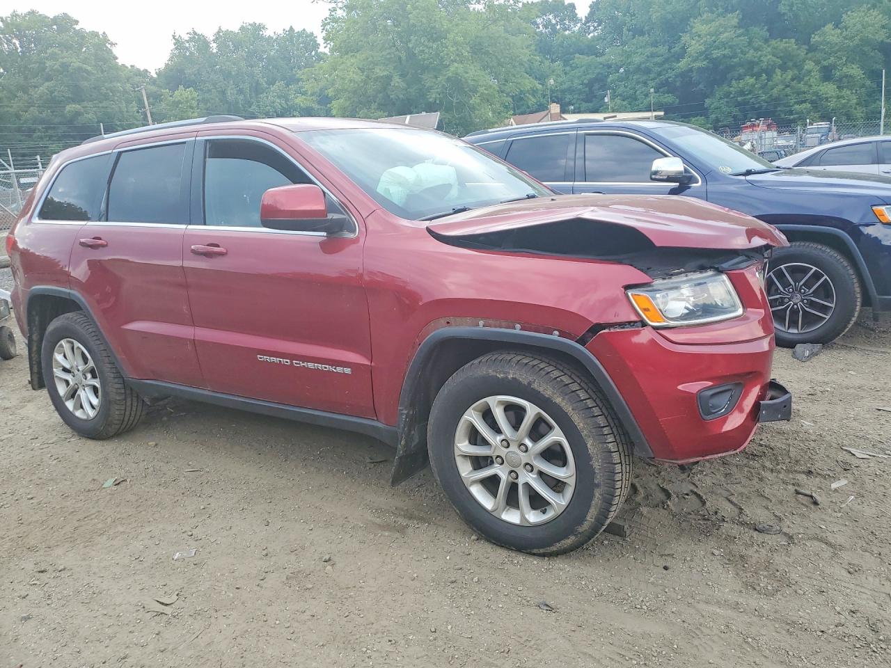 2014 Jeep Grand Cherokee Laredo Red vin: 1C4RJFAG3EC145901