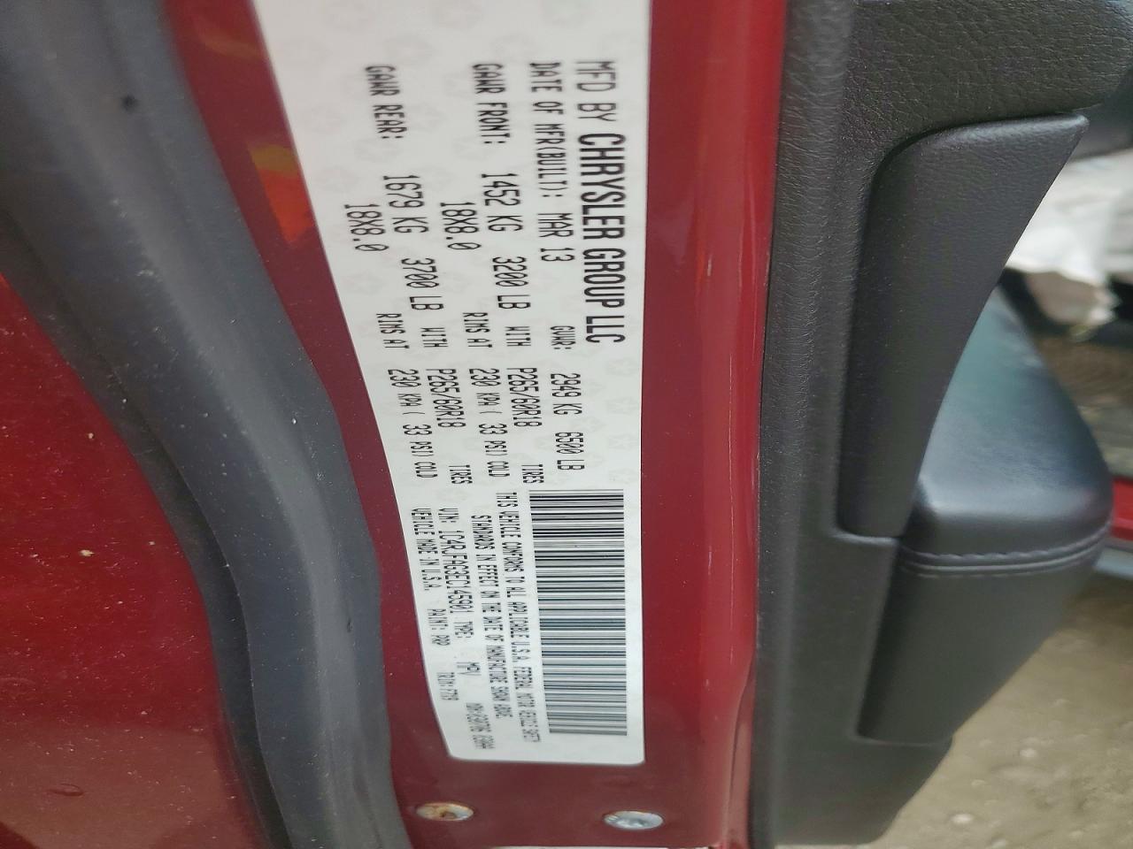 2014 Jeep Grand Cherokee Laredo Red vin: 1C4RJFAG3EC145901