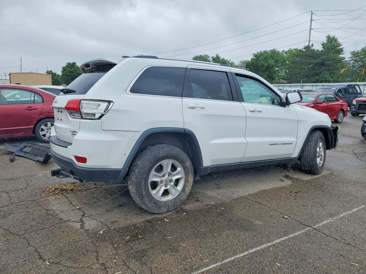 2014 Jeep Grand Cherokee Laredo White vin: 1C4RJFAG3EC178896