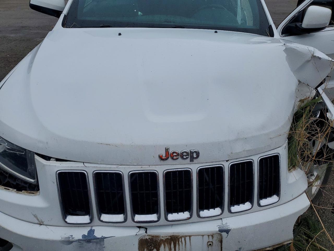 2014 Jeep Grand Cherokee Laredo White vin: 1C4RJFAG3EC178896