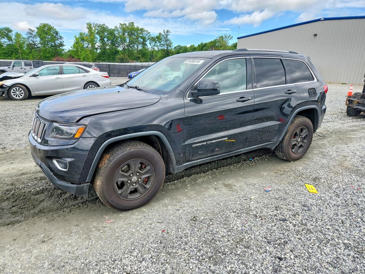 2014 Jeep Grand Cherokee Laredo Black vin: 1C4RJFAG3EC269327
