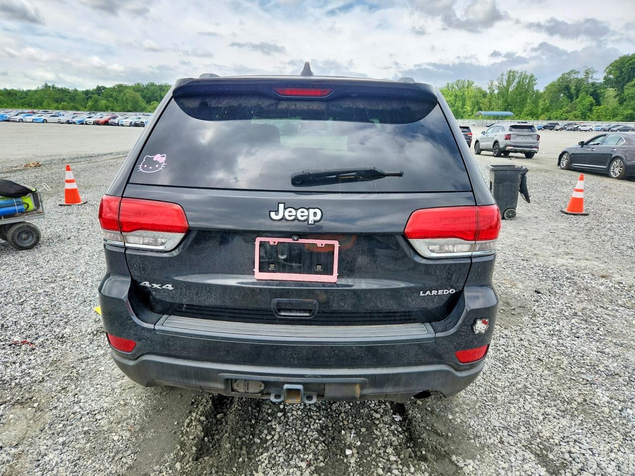 2014 Jeep Grand Cherokee Laredo Black vin: 1C4RJFAG3EC269327