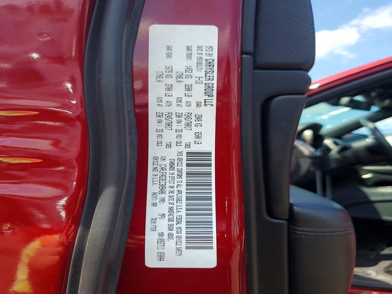 2014 Jeep Grand Cherokee Laredo Red vin: 1C4RJFAG3EC309406