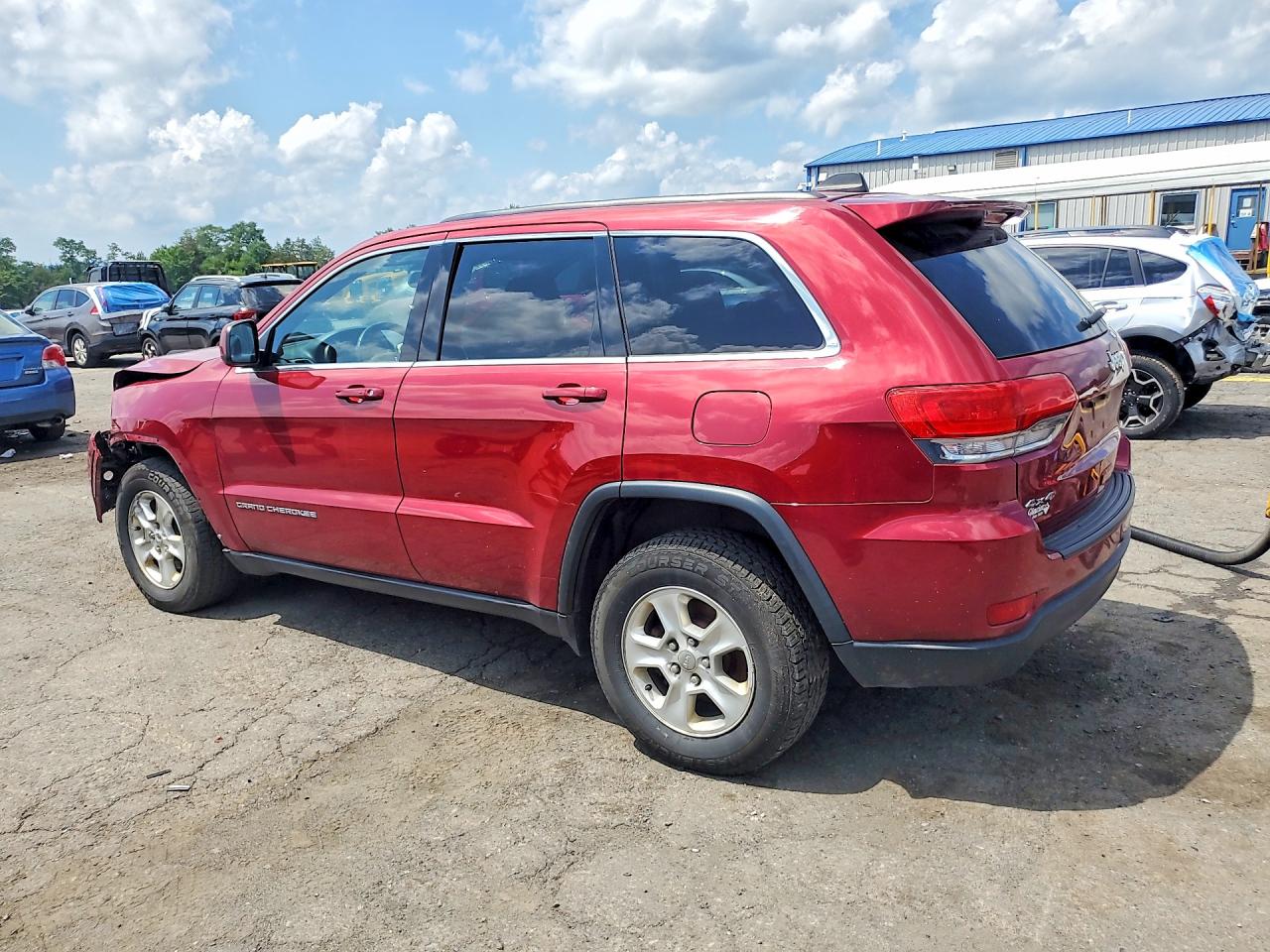 2014 Jeep Grand Cherokee Laredo Red vin: 1C4RJFAG3EC309406