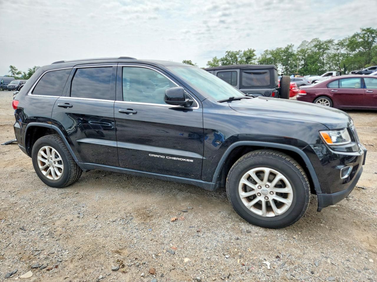 2014 Jeep Grand Cherokee Laredo Black vin: 1C4RJFAG3EC319496