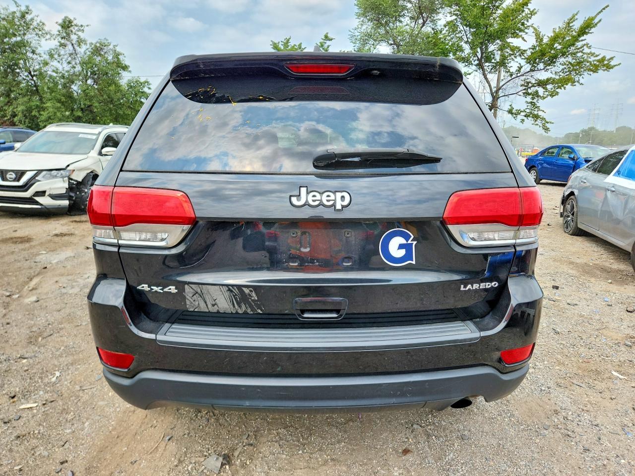 2014 Jeep Grand Cherokee Laredo Black vin: 1C4RJFAG3EC319496