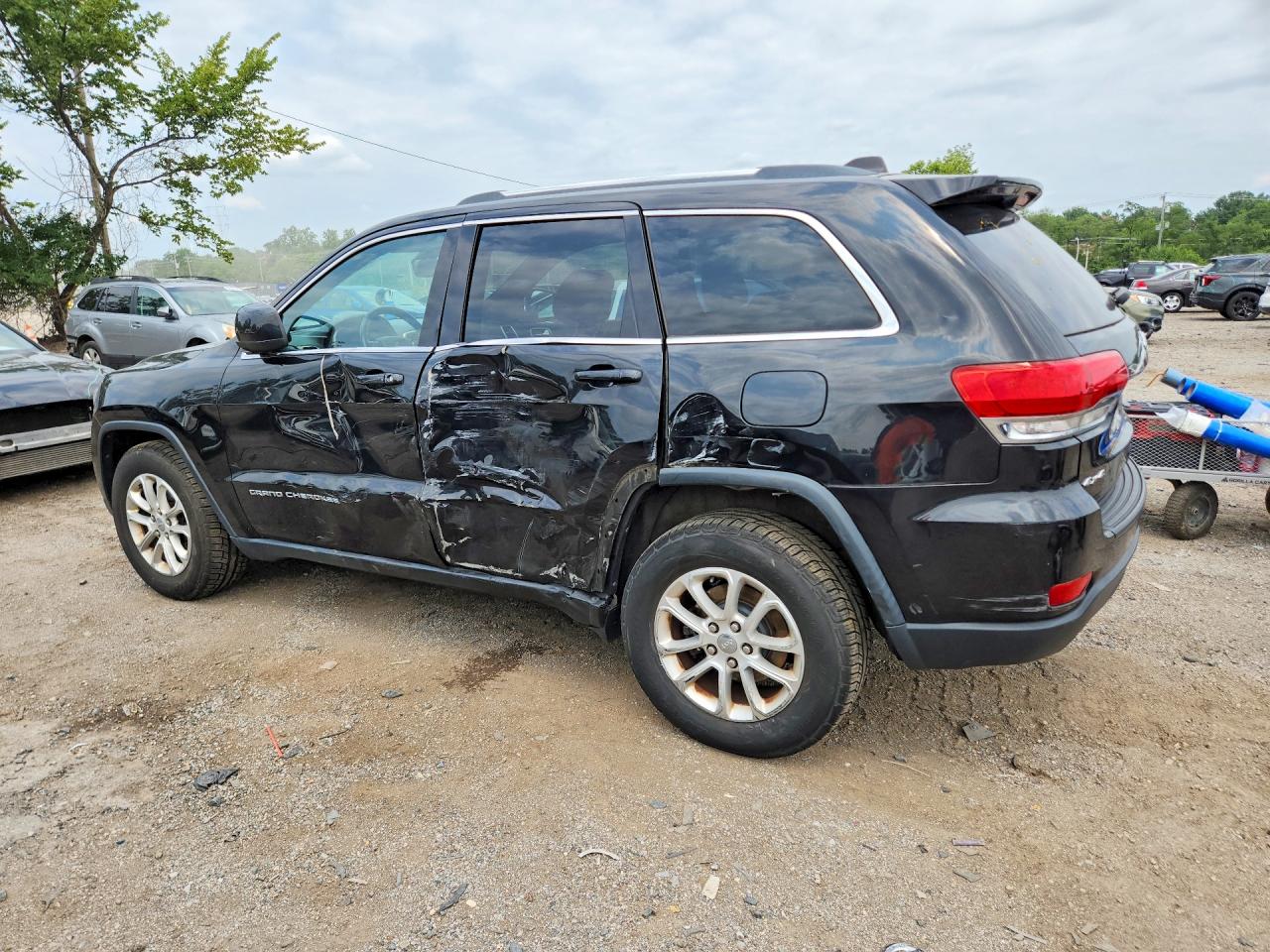 2014 Jeep Grand Cherokee Laredo Black vin: 1C4RJFAG3EC319496
