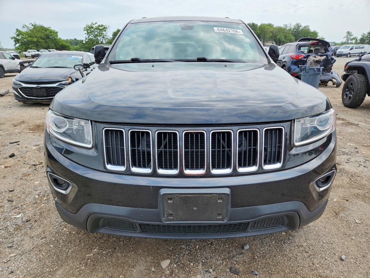 2014 Jeep Grand Cherokee Laredo Black vin: 1C4RJFAG3EC319496