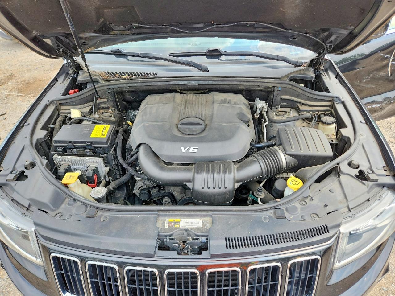 2014 Jeep Grand Cherokee Laredo Black vin: 1C4RJFAG3EC319496
