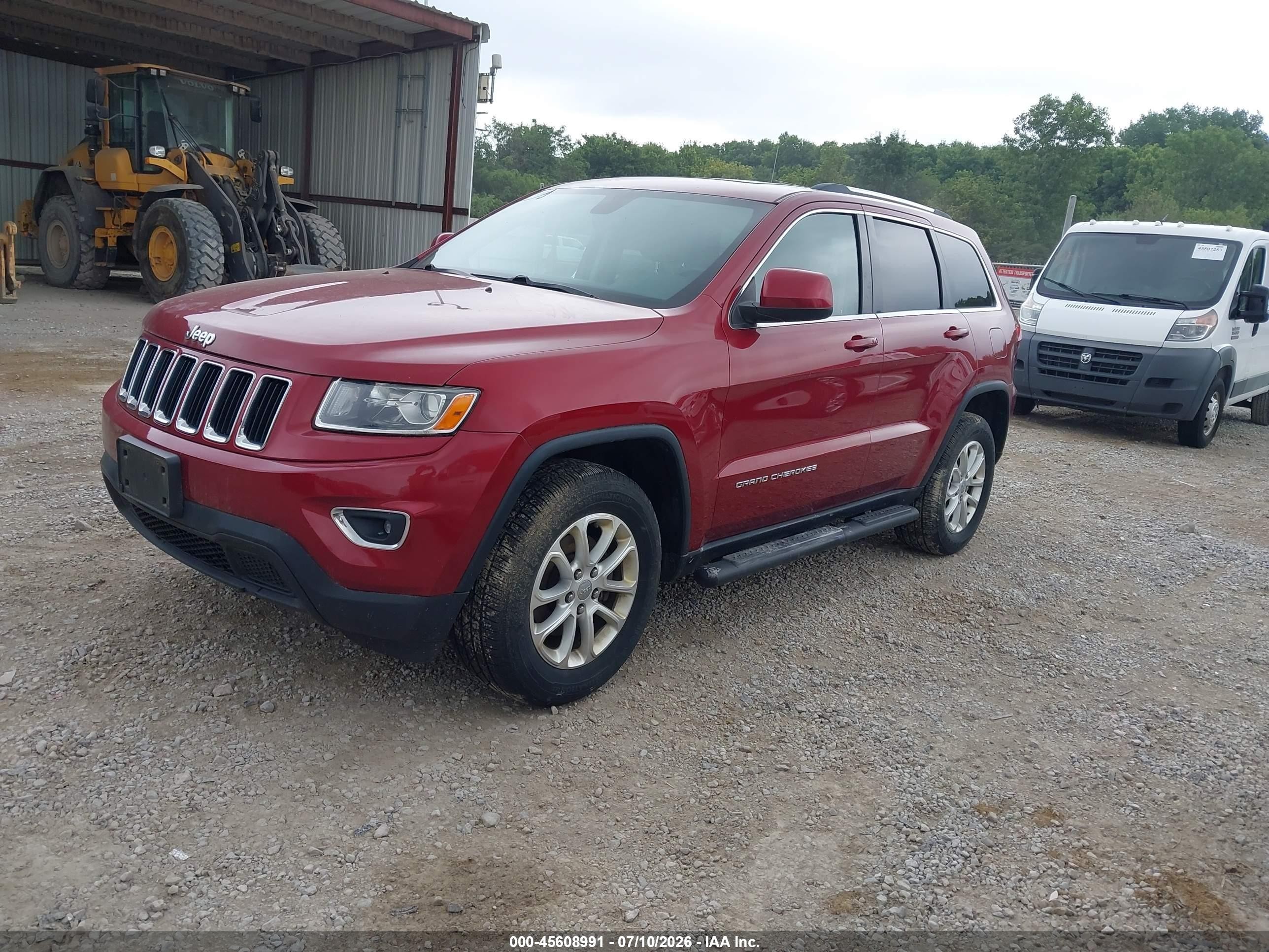 2014 Jeep Grand Cherokee Laredo Burgundy vin: 1C4RJFAG3EC384154