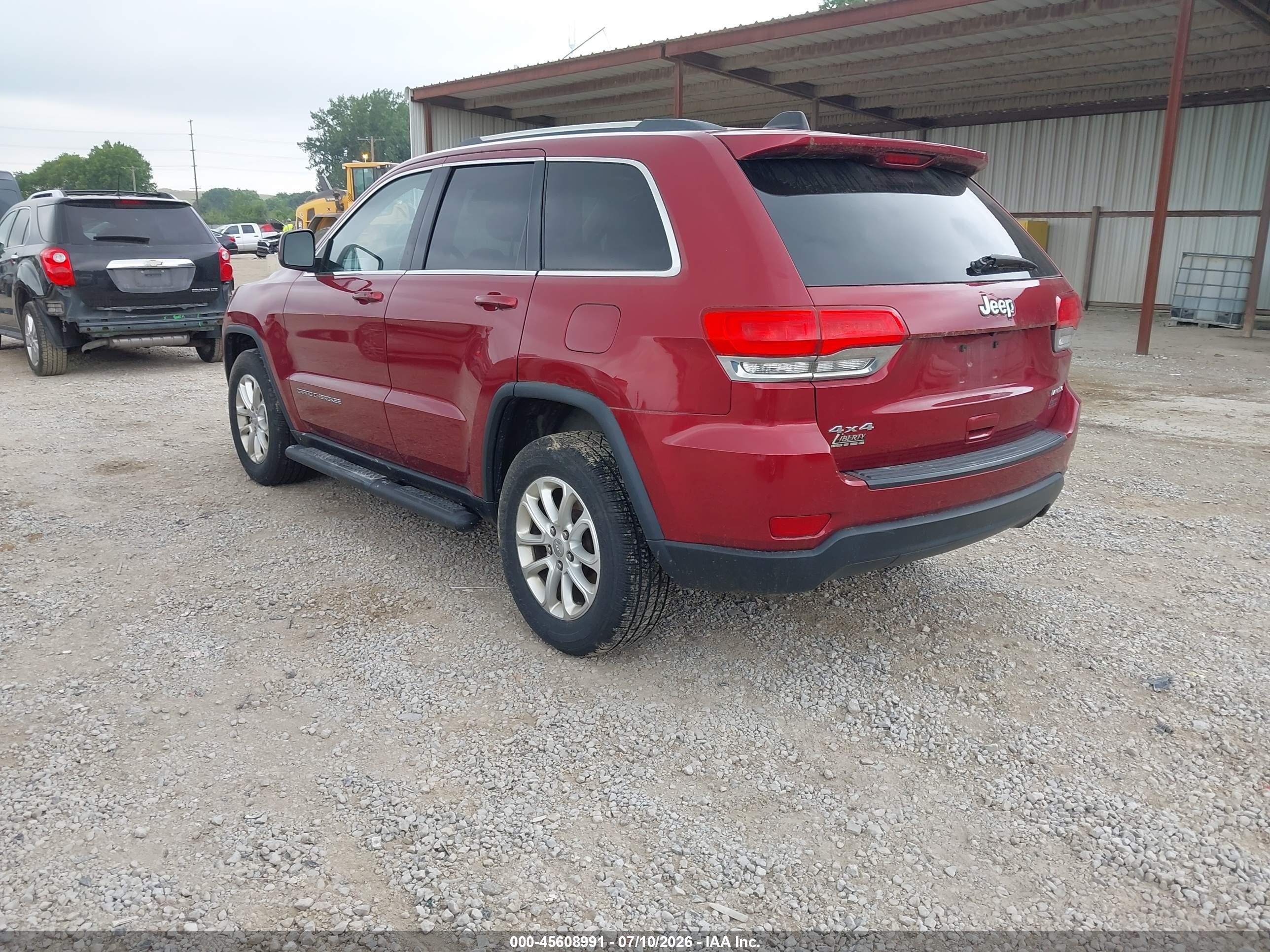 2014 Jeep Grand Cherokee Laredo Burgundy vin: 1C4RJFAG3EC384154