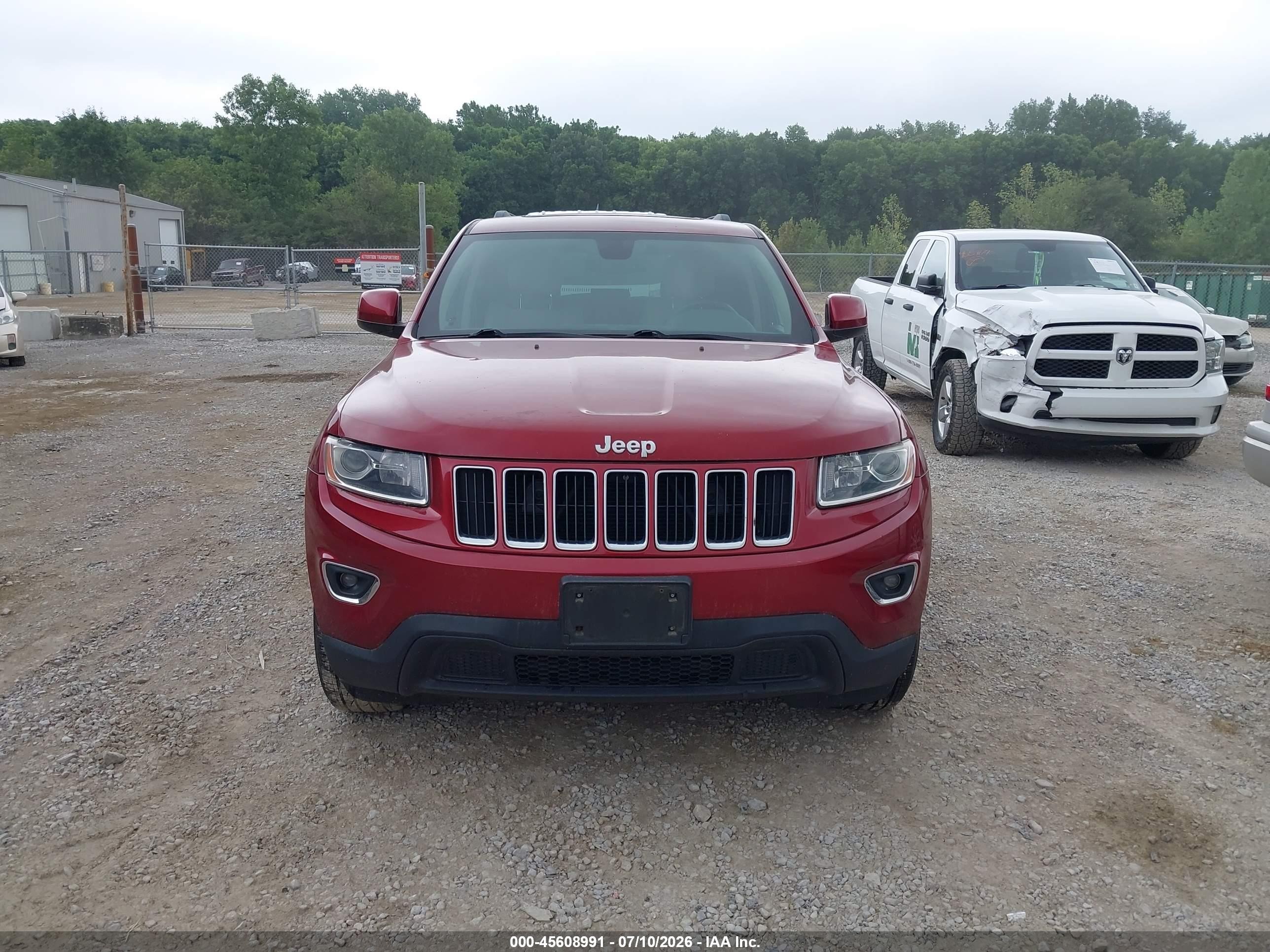 2014 Jeep Grand Cherokee Laredo Burgundy vin: 1C4RJFAG3EC384154