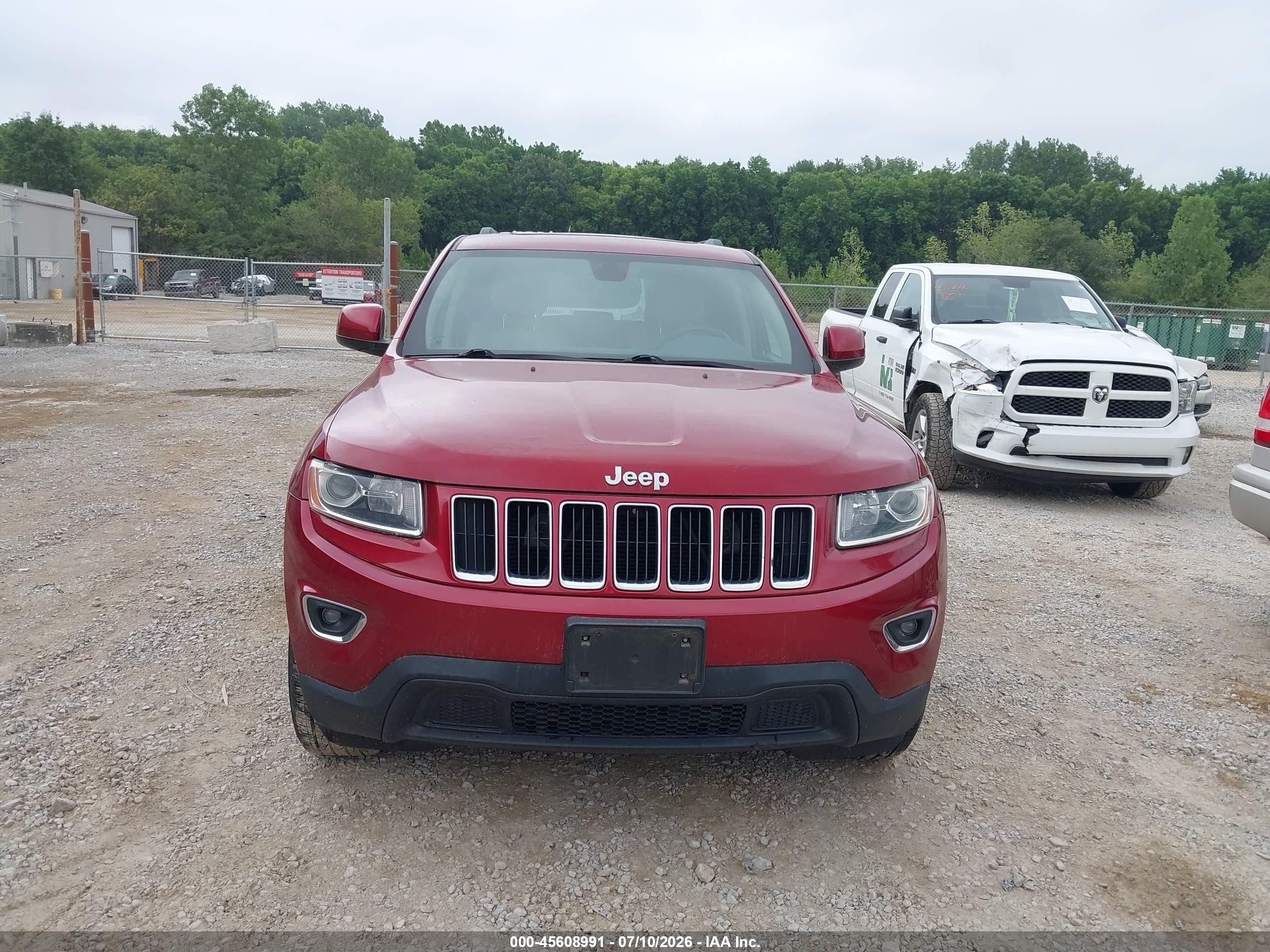 2014 Jeep Grand Cherokee Laredo Burgundy vin: 1C4RJFAG3EC384154