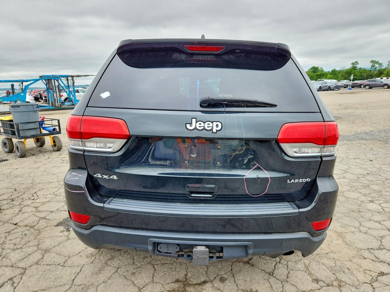 2014 Jeep Grand Cherokee Laredo Black vin: 1C4RJFAG3EC472346
