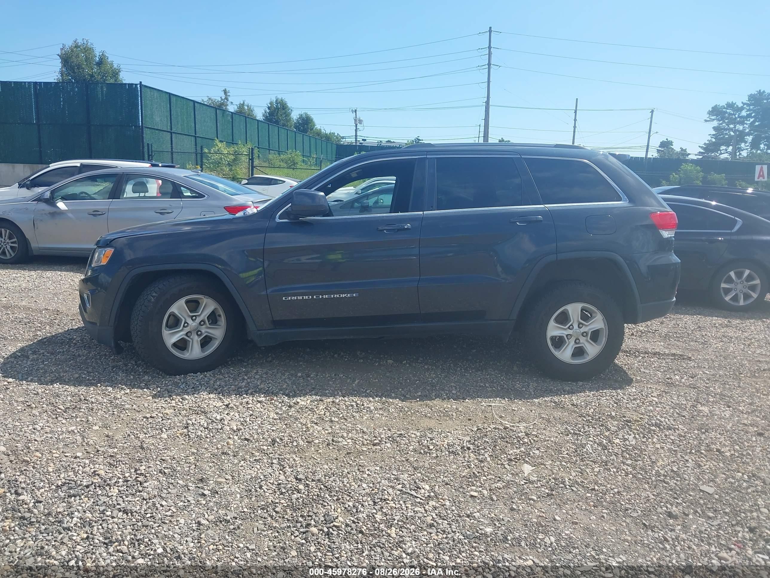 2014 Jeep Grand Cherokee Laredo Черный vin: 1C4RJFAG3EC568476