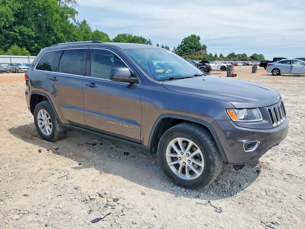 2014 Jeep Grand Cherokee Laredo Серый vin: 1C4RJFAG3EC571054