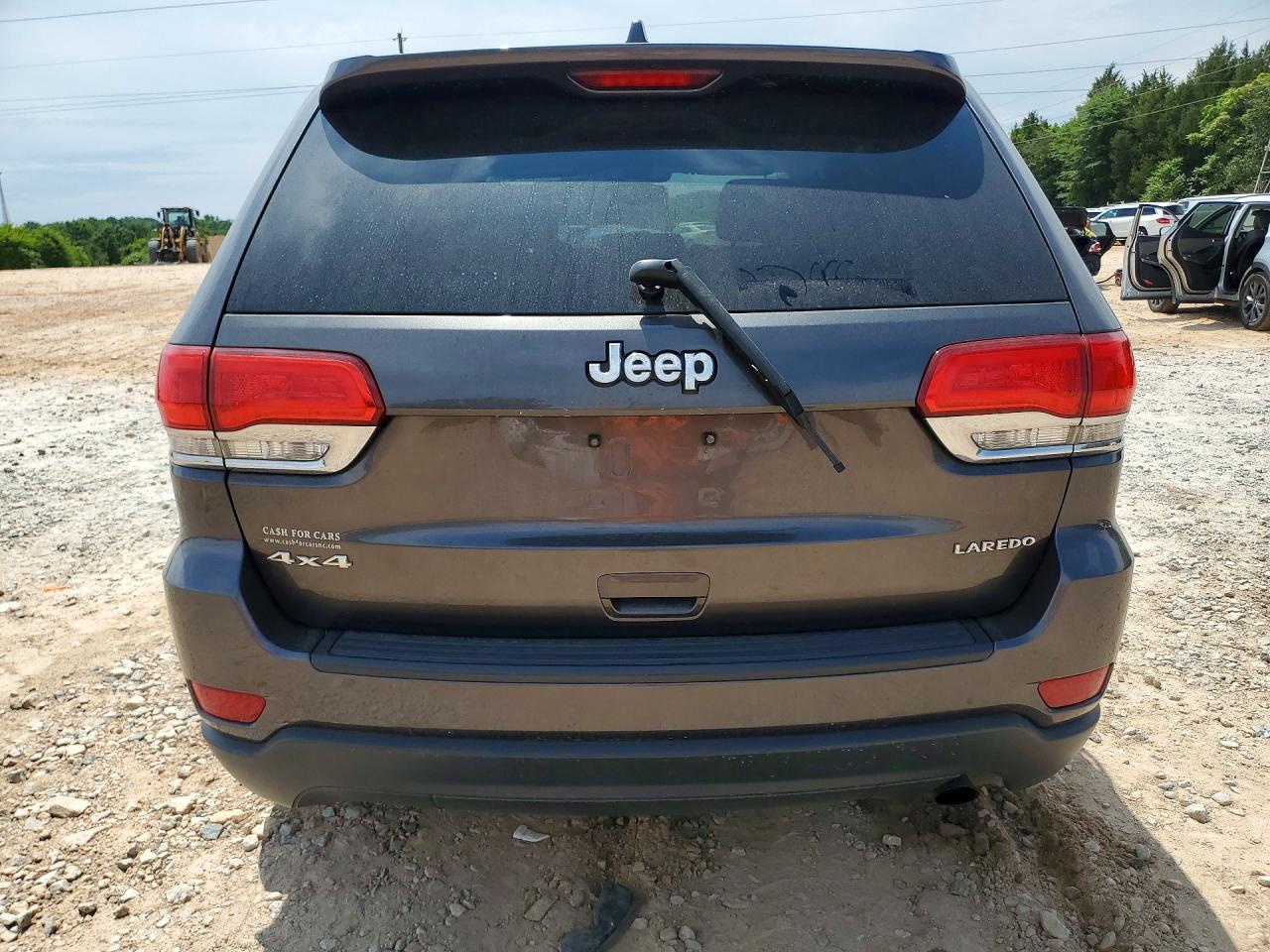 2014 Jeep Grand Cherokee Laredo Серый vin: 1C4RJFAG3EC571054