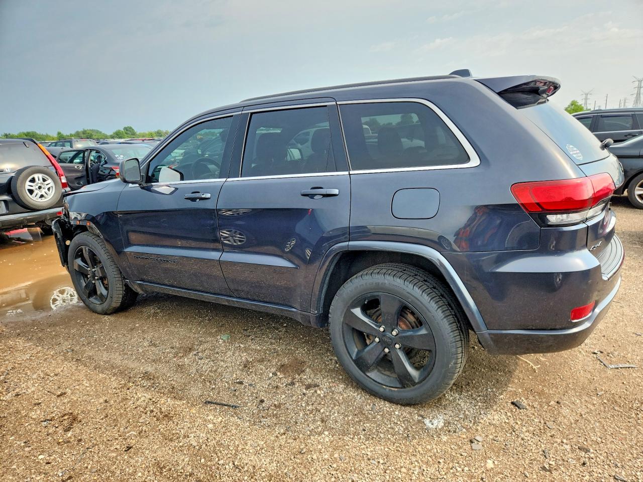 2014 Jeep Grand Cherokee Laredo Black vin: 1C4RJFAG3EC577694