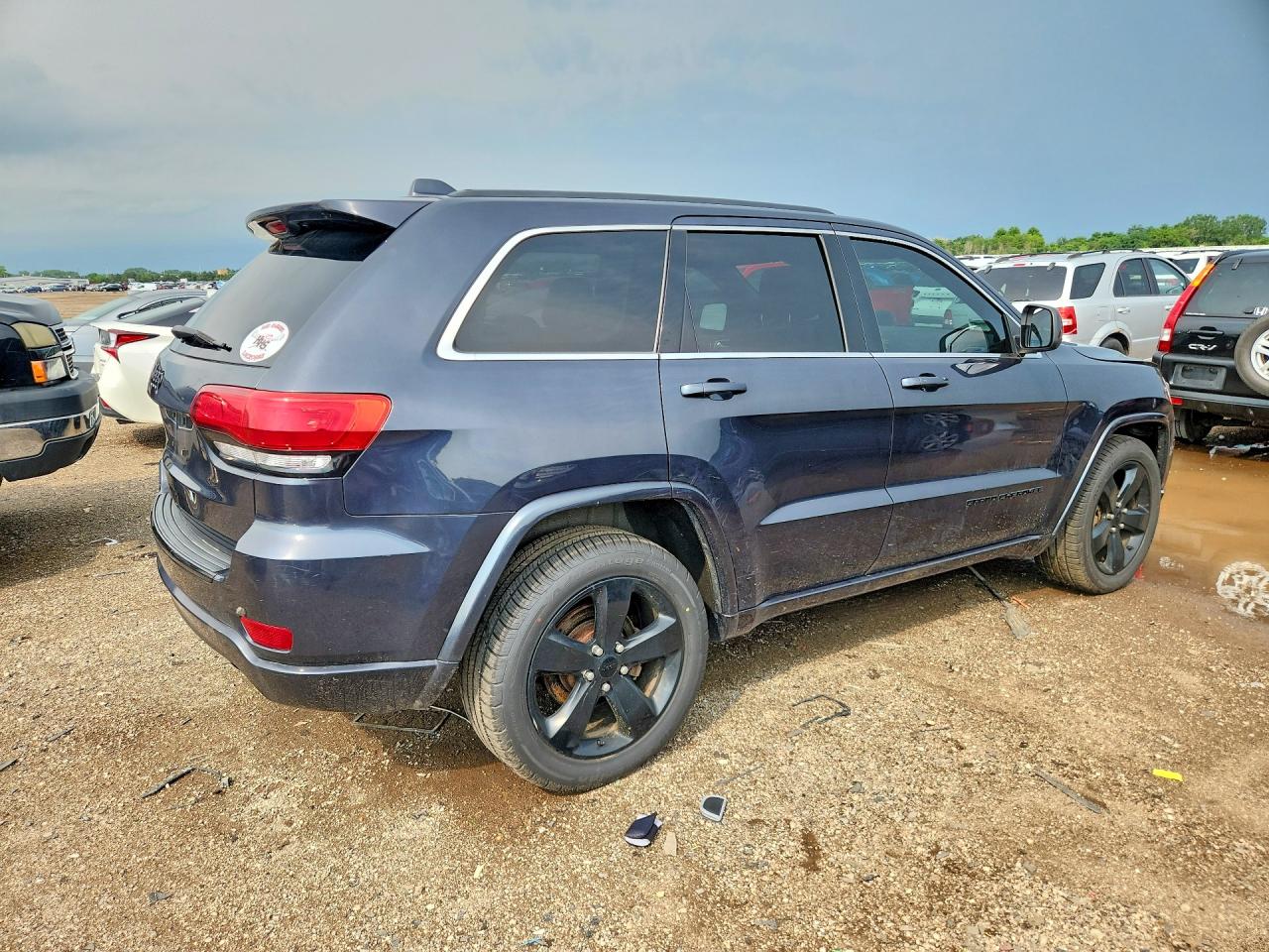 2014 Jeep Grand Cherokee Laredo Black vin: 1C4RJFAG3EC577694