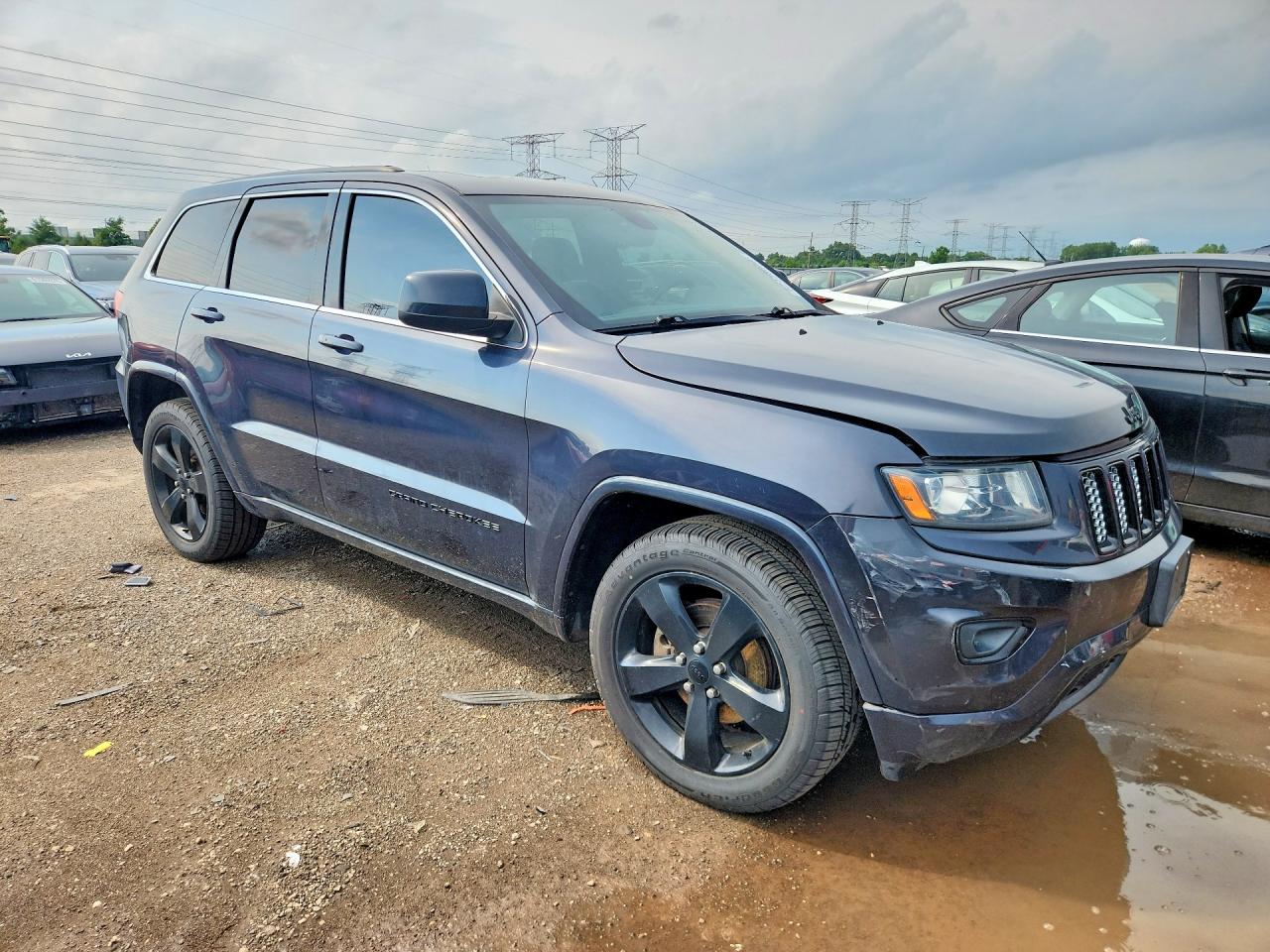 2014 Jeep Grand Cherokee Laredo Black vin: 1C4RJFAG3EC577694