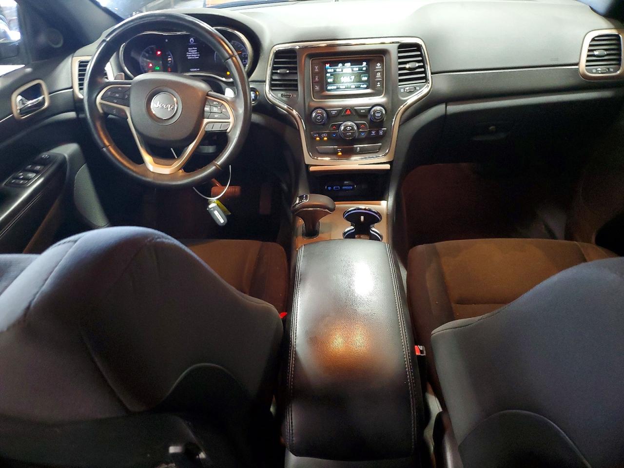2015 Jeep Grand Cherokee Laredo Black vin: 1C4RJFAG3FC115783