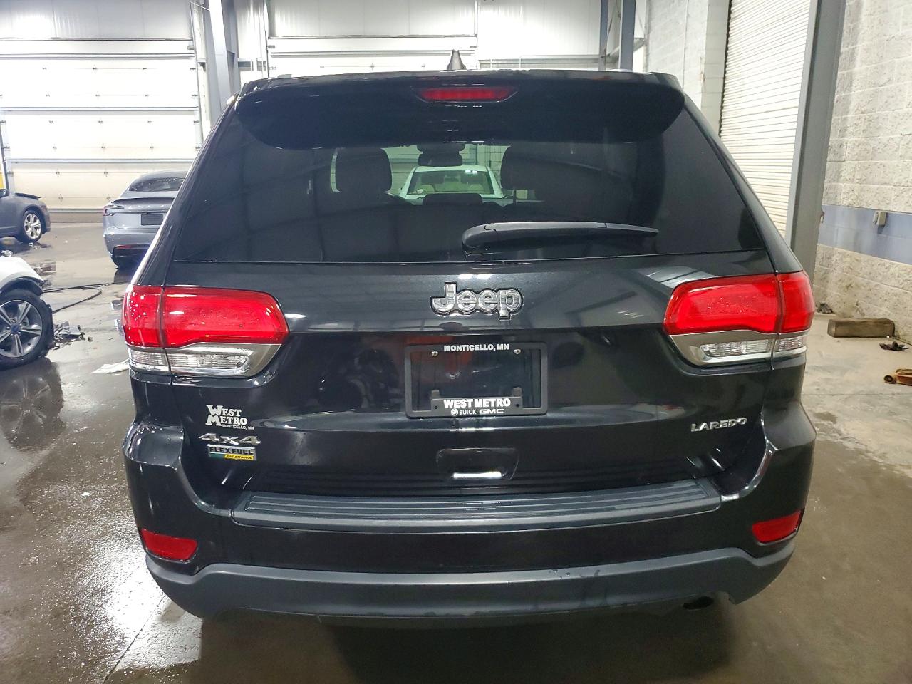 2015 Jeep Grand Cherokee Laredo Black vin: 1C4RJFAG3FC115783