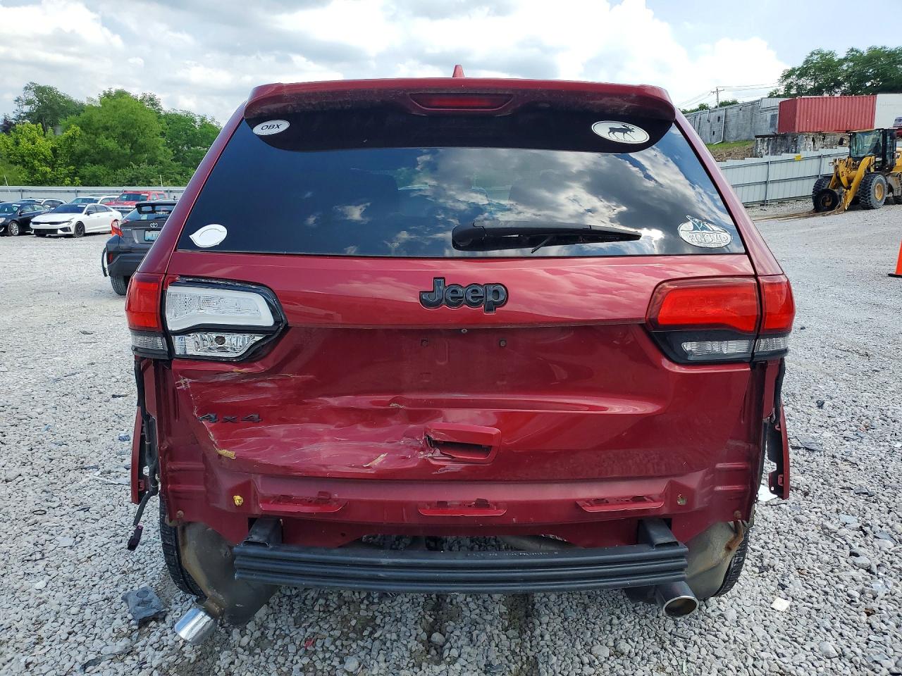 2015 Jeep Grand Cherokee Laredo Maroon vin: 1C4RJFAG3FC122765