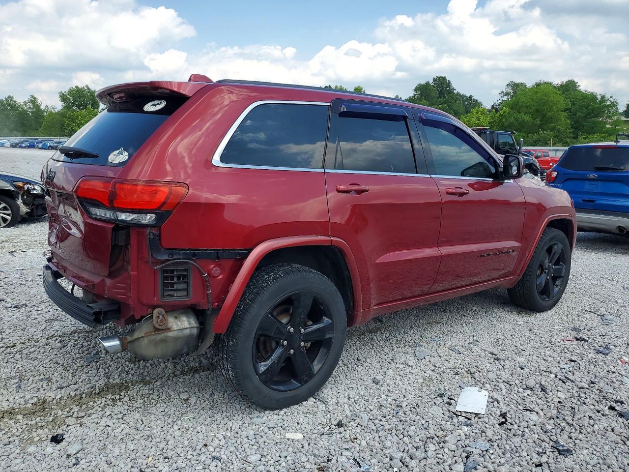 2015 Jeep Grand Cherokee Laredo Maroon vin: 1C4RJFAG3FC122765