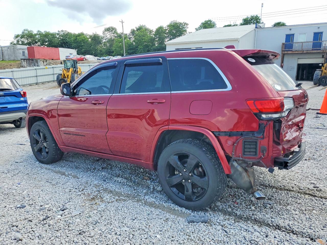 2015 Jeep Grand Cherokee Laredo Maroon vin: 1C4RJFAG3FC122765