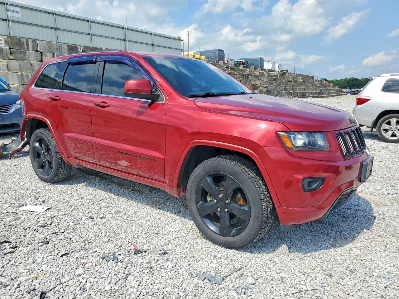 2015 Jeep Grand Cherokee Laredo Maroon vin: 1C4RJFAG3FC122765