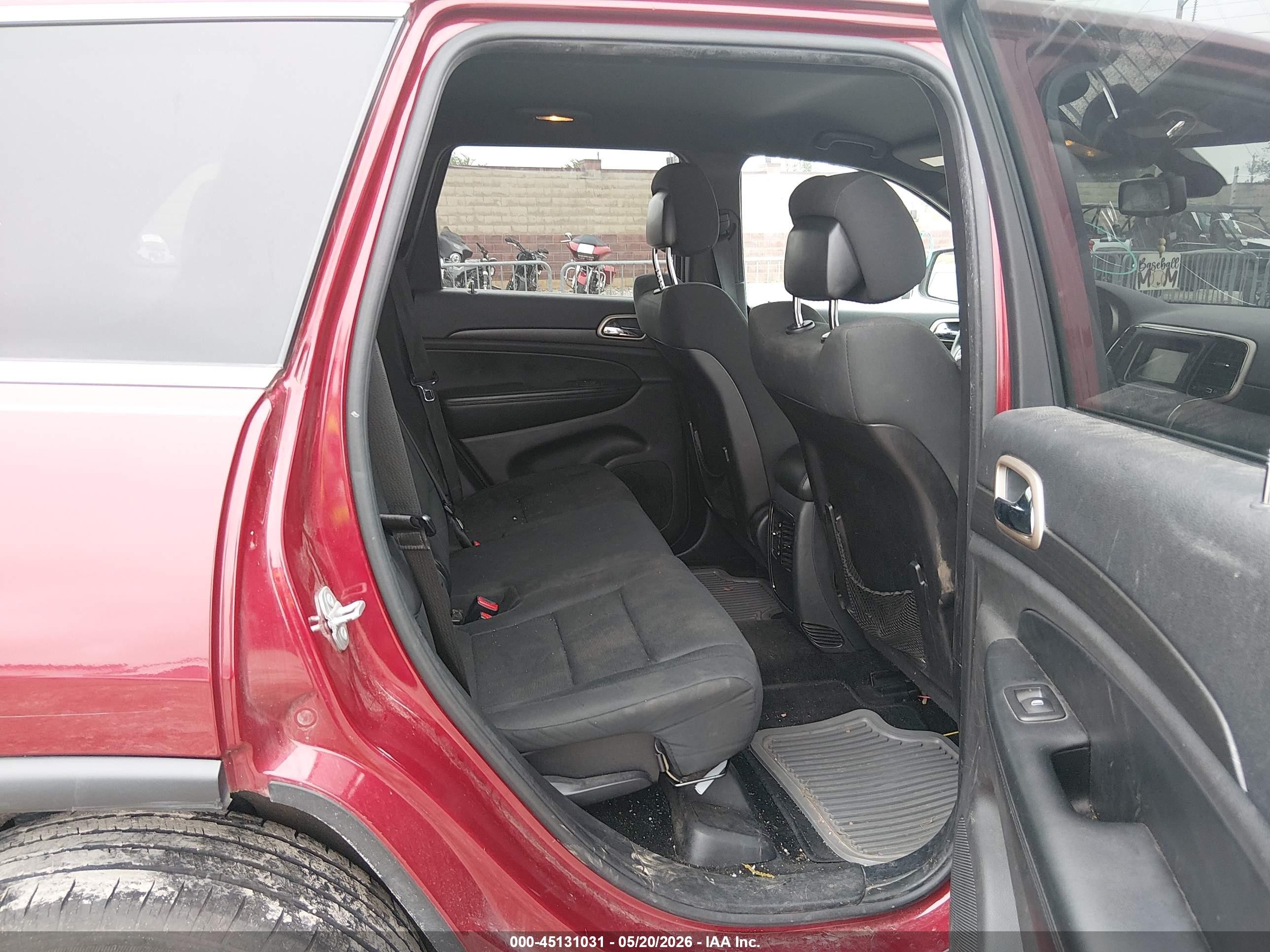 2015 Jeep Grand Cherokee Laredo Maroon vin: 1C4RJFAG3FC171139