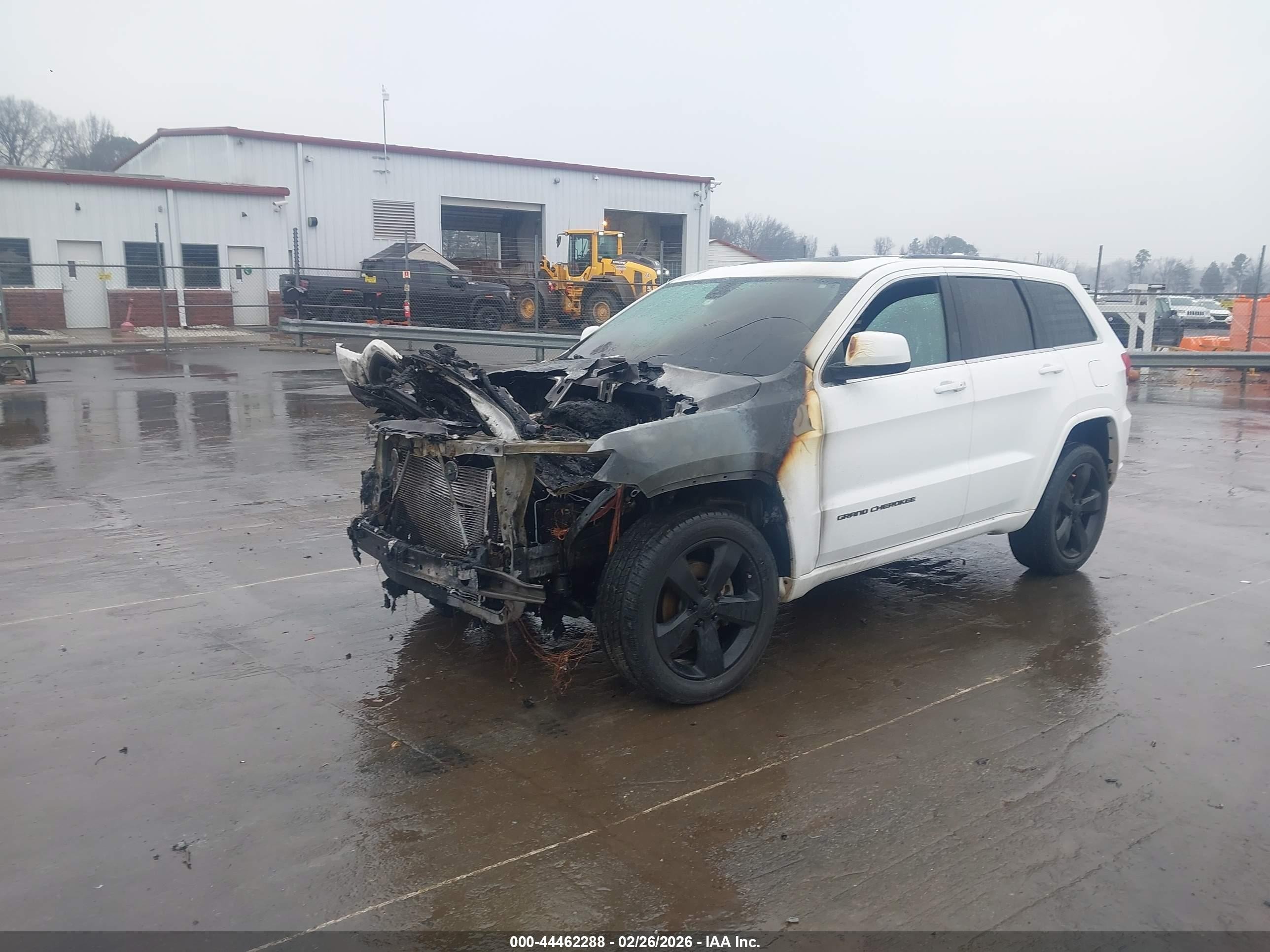 2015 Jeep Grand Cherokee Altitude White vin: 1C4RJFAG3FC212305