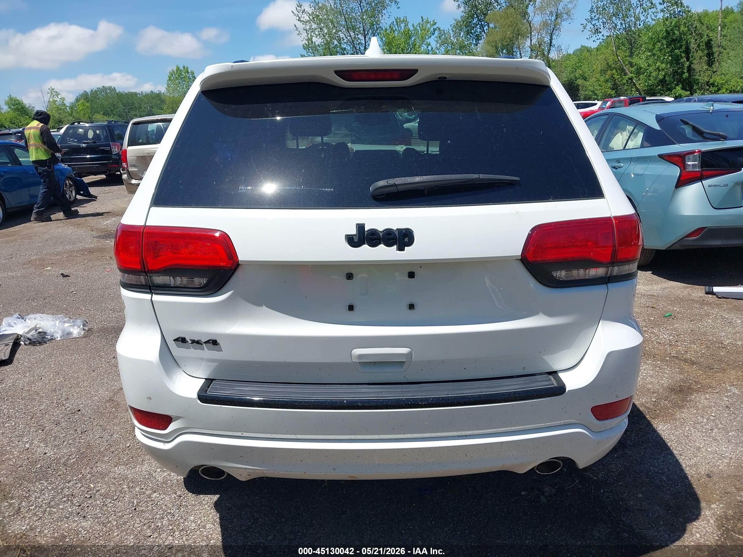 2015 Jeep Grand Cherokee Altitude White vin: 1C4RJFAG3FC699666