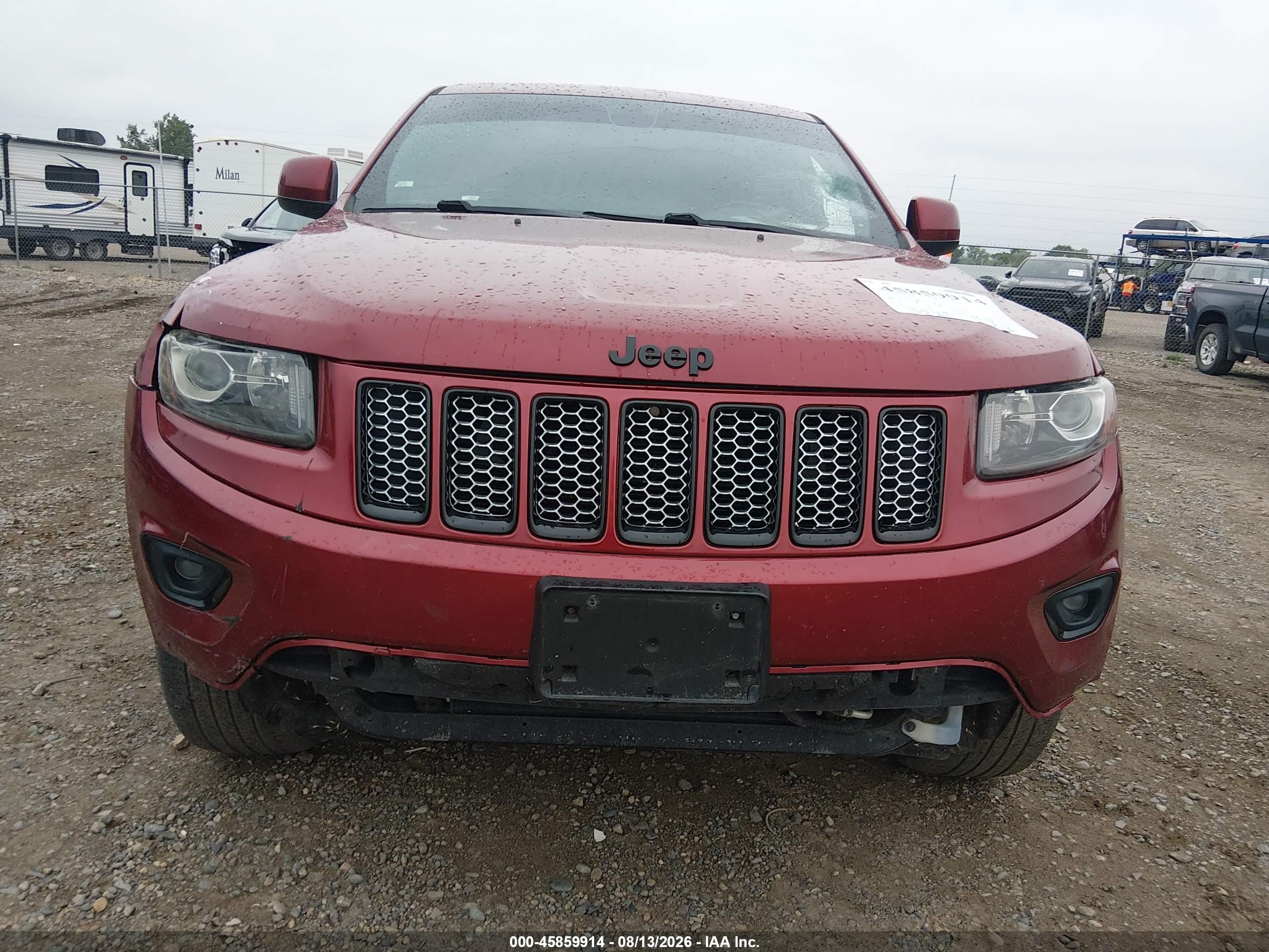 2015 Jeep Grand Cherokee Altitude Burgundy vin: 1C4RJFAG3FC705286