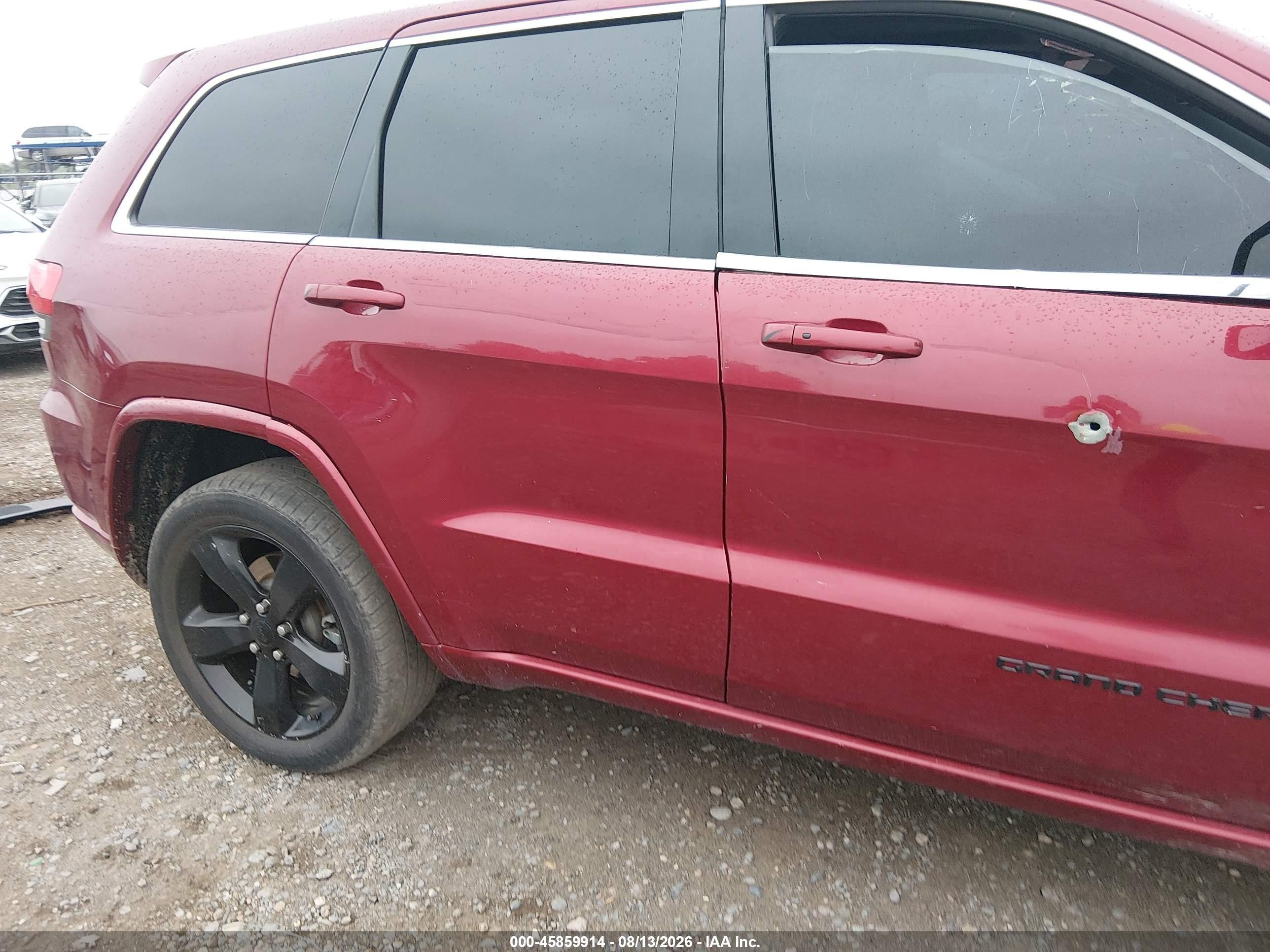 2015 Jeep Grand Cherokee Altitude Burgundy vin: 1C4RJFAG3FC705286